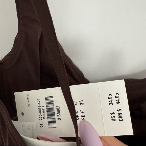 Dark Brown corset, GILLY HICKS MICRO-MODAL + MESH BUSTIER size XS - Picture 10 of 11